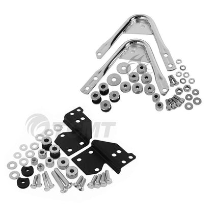 Sissy Bar Mount Rack Docking for Harley Touring (1997–2008)