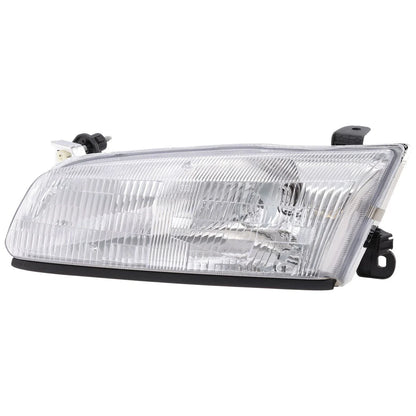 Halogen Headlight Assembly with Bulb for Driver Side Toyota Camry 1997-1999