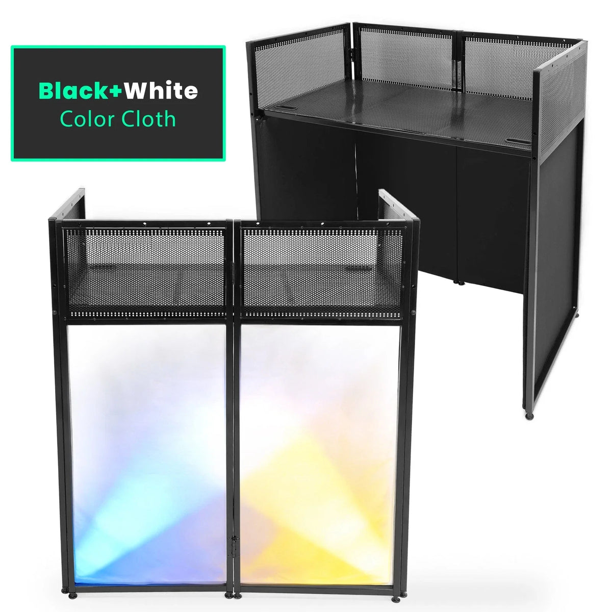 Adjustable DJ Table Stand with Travel Bag for Universal Use
