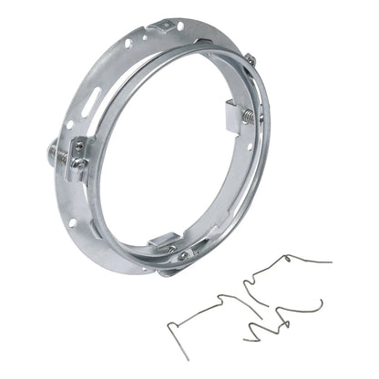 7" HID LED Headlight Lamp Mounting Ring Bracket for Harley Touring Softail