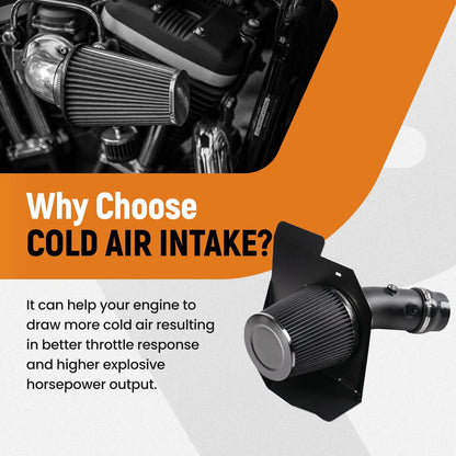 Power Cold Air Intake System for 6.4L V8 Dodge Challenger (2012-2023)