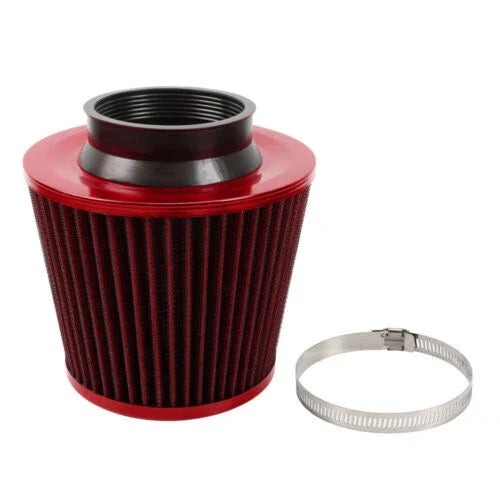 76mm High Flow Cold Air Intake Cone Filter - 3" Replacement