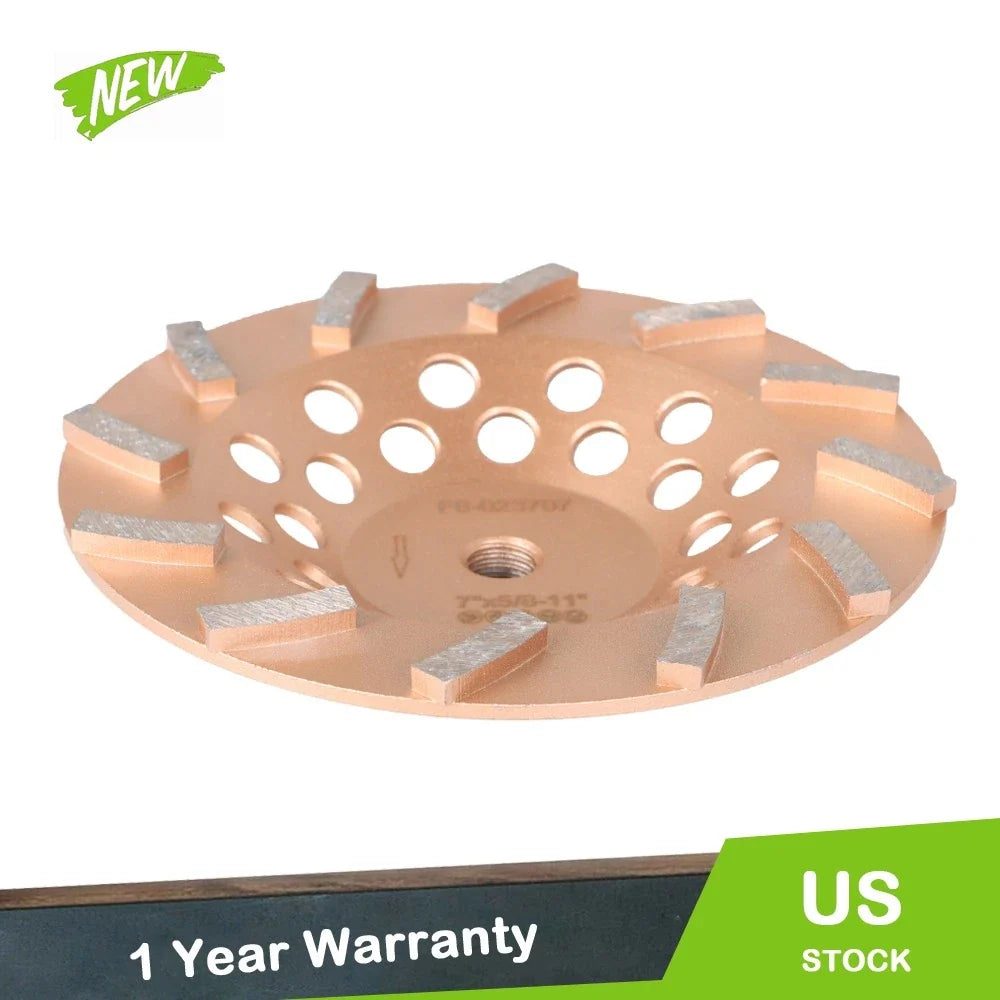 7" Turbo Grinding Wheels for Concrete and Masonry (Fits Various Models)