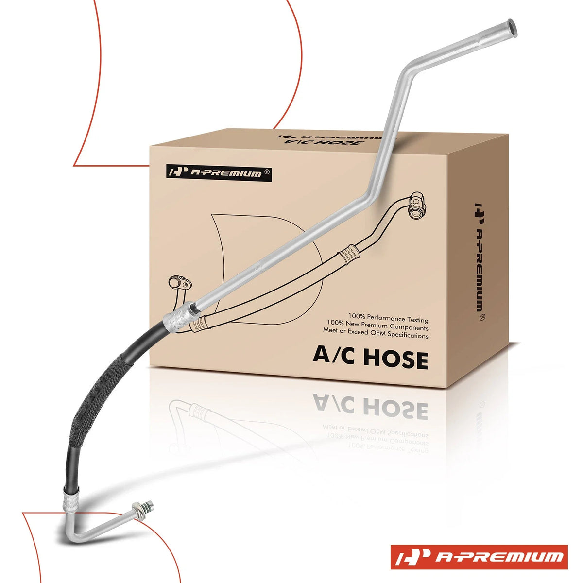 A/C Refrigerant Liquid Line Hose for Ford Mustang (1996–1998)