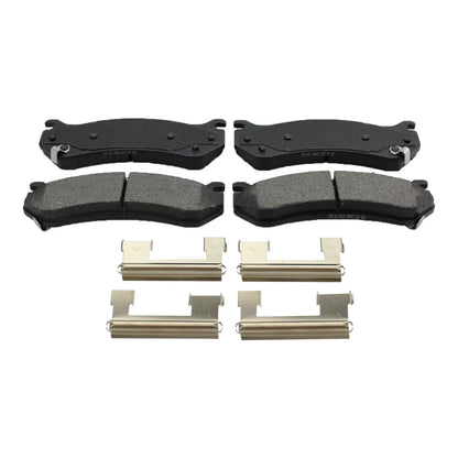 Bosch Blue Brake Pads with DuraGo Rear Rotors for Sierra 1500 2014-2019