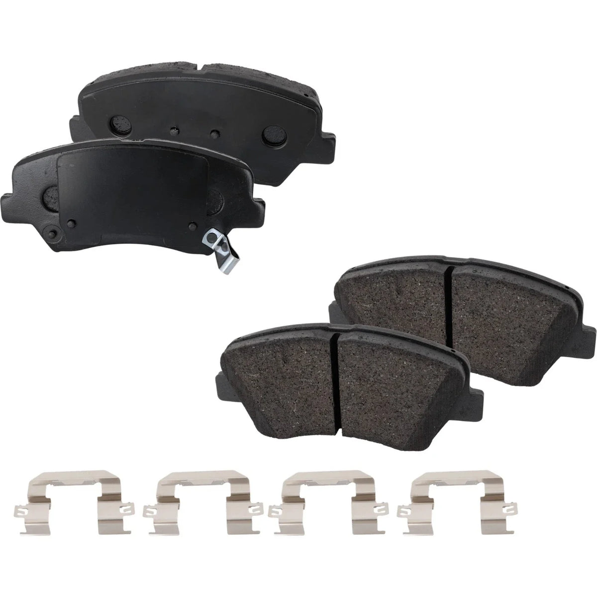 Front Brake Disc Rotors and Pads Kit for Hyundai Veloster, Kia Forte5 (2017–2018)