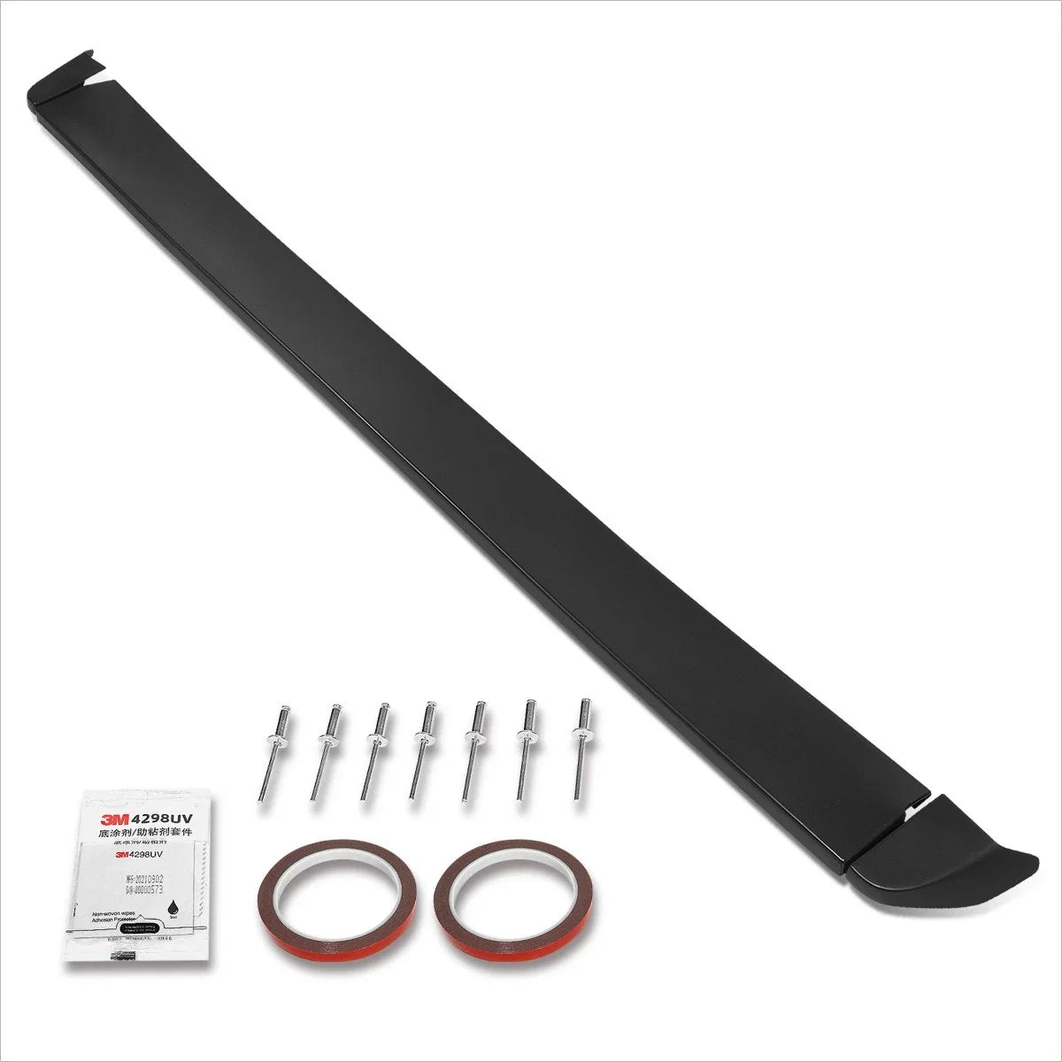 3Pcs Tailgate Spoiler Wing for Chevy Silverado 1500 Fleetside (1999–2007)