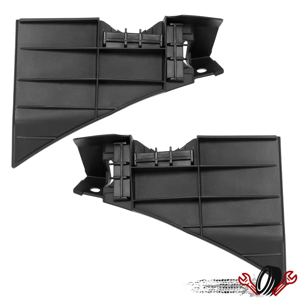Front Bumper Support Retainer Bracket Pair for Ford Mustang (2005–2009)