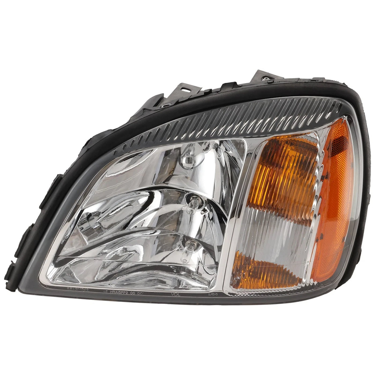 Driver Side Headlight for Cadillac DeVille (2004–2005) Halogen, Bulb Included