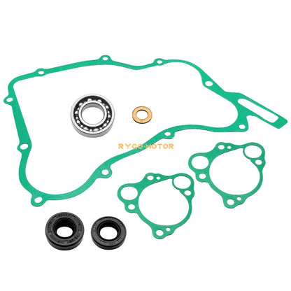 Water Pump Rebuild Kit Bearings Seals Gasket for Honda CR125 CR125R (1990–2004)