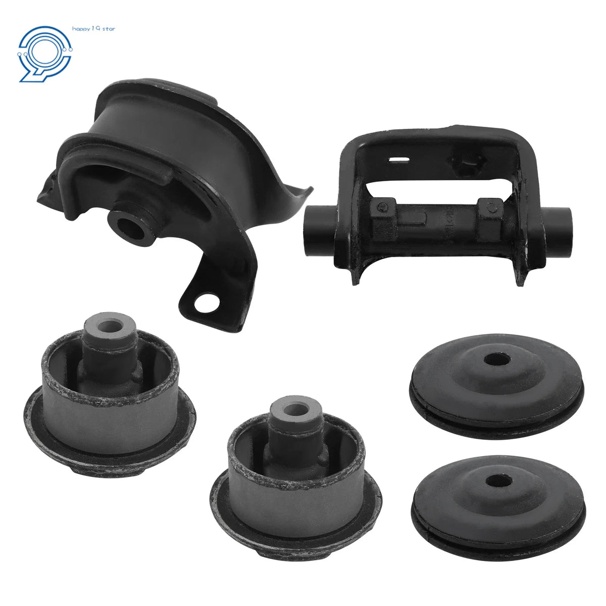 Set of 6 Differential Mounts for Honda Civic (1987–2011)