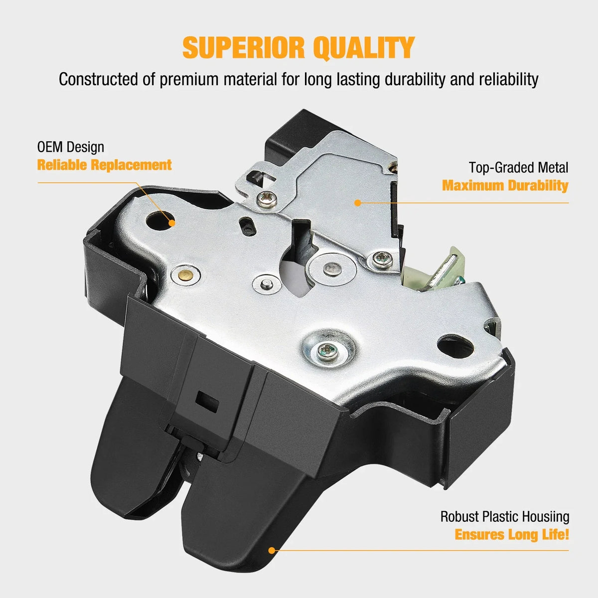 Latch Lock for Tailgate of Toyota Corolla Sedan 2015-2019