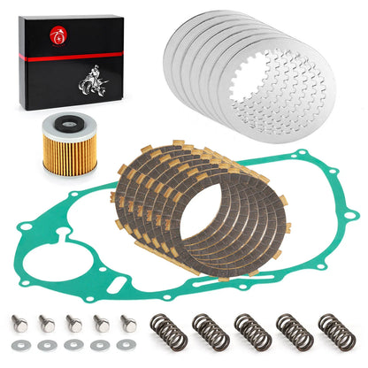 Clutch Plates and Gasket Kit for Yamaha XVS650 V-Star 650 (1998-2010)