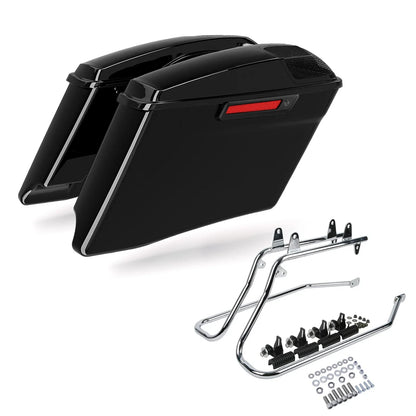 Saddlebags Conversion Brackets 4" for Harley Softail Fatboy 1984-2017