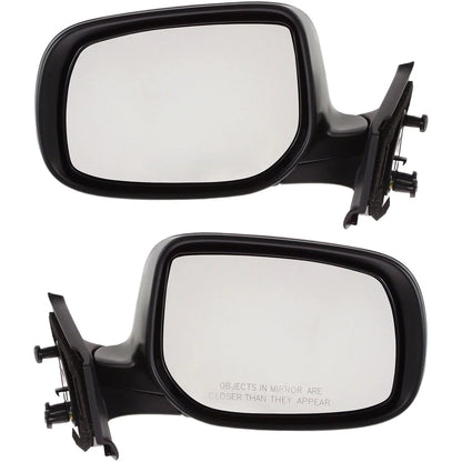 Manual Folding Mirror Set, Paintable for 2007–2011 Toyota Yaris