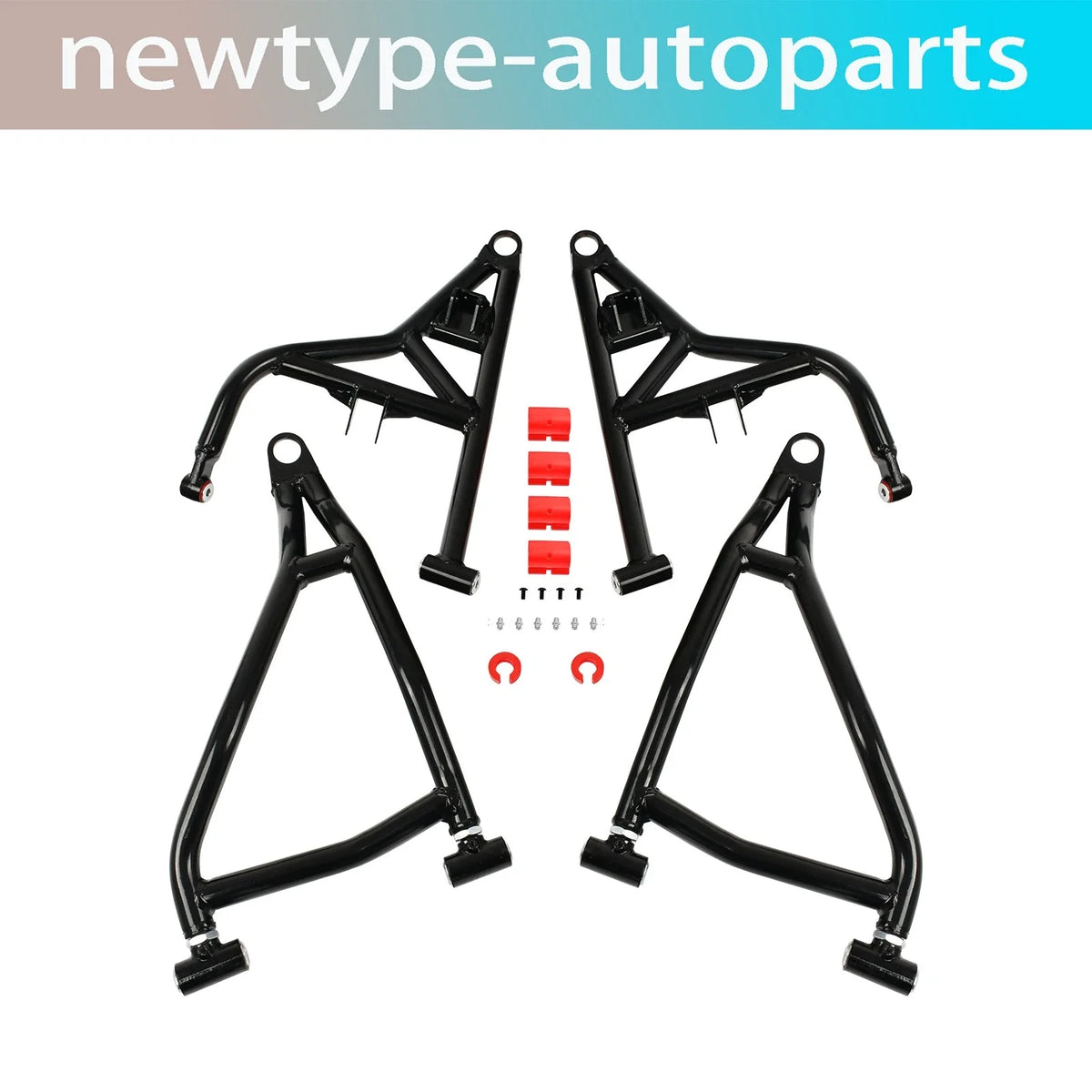 Front A-Arms Set of 2 High Clearance Steel for Polaris RZR XP 1000 2014-2023