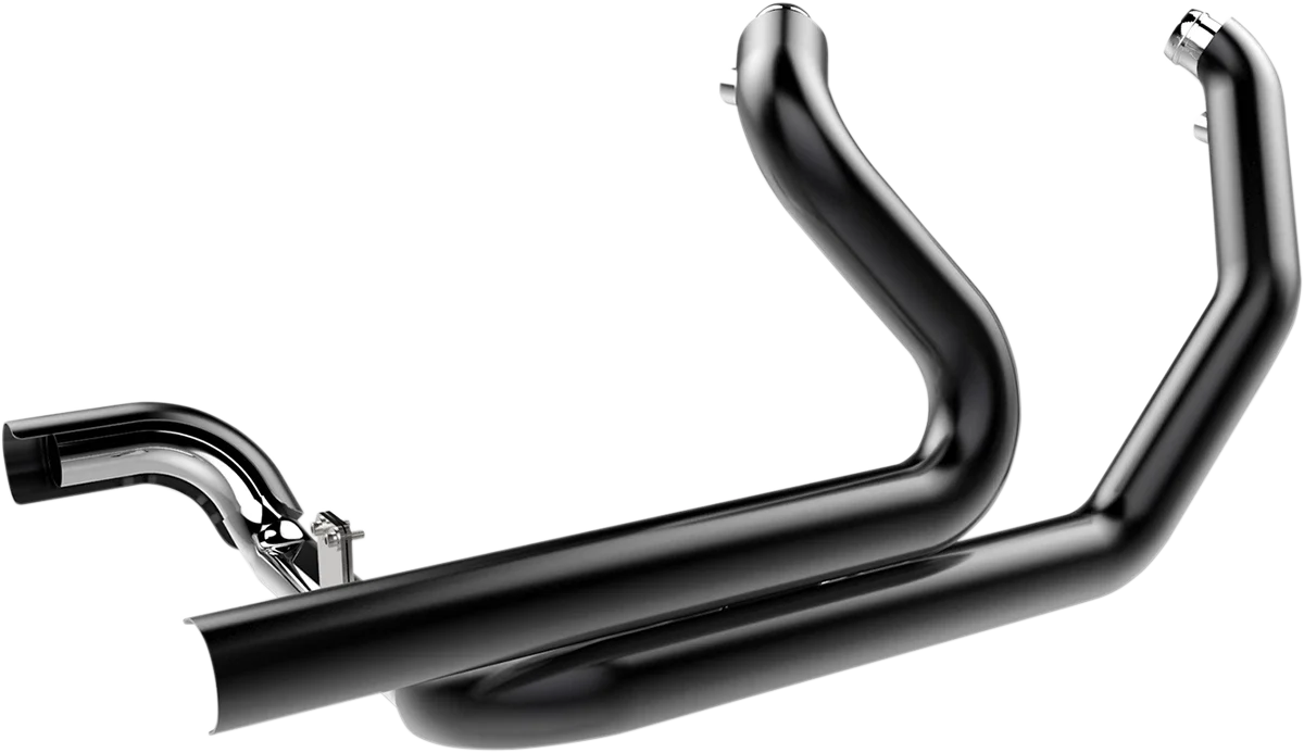Aggressor 2-into-2 Crossover Headers for FL 200860 (Black)