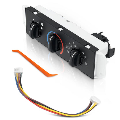 Heater Control Panel with Blower Motor Switch for Jeep Wrangler TJ (1999-2004)