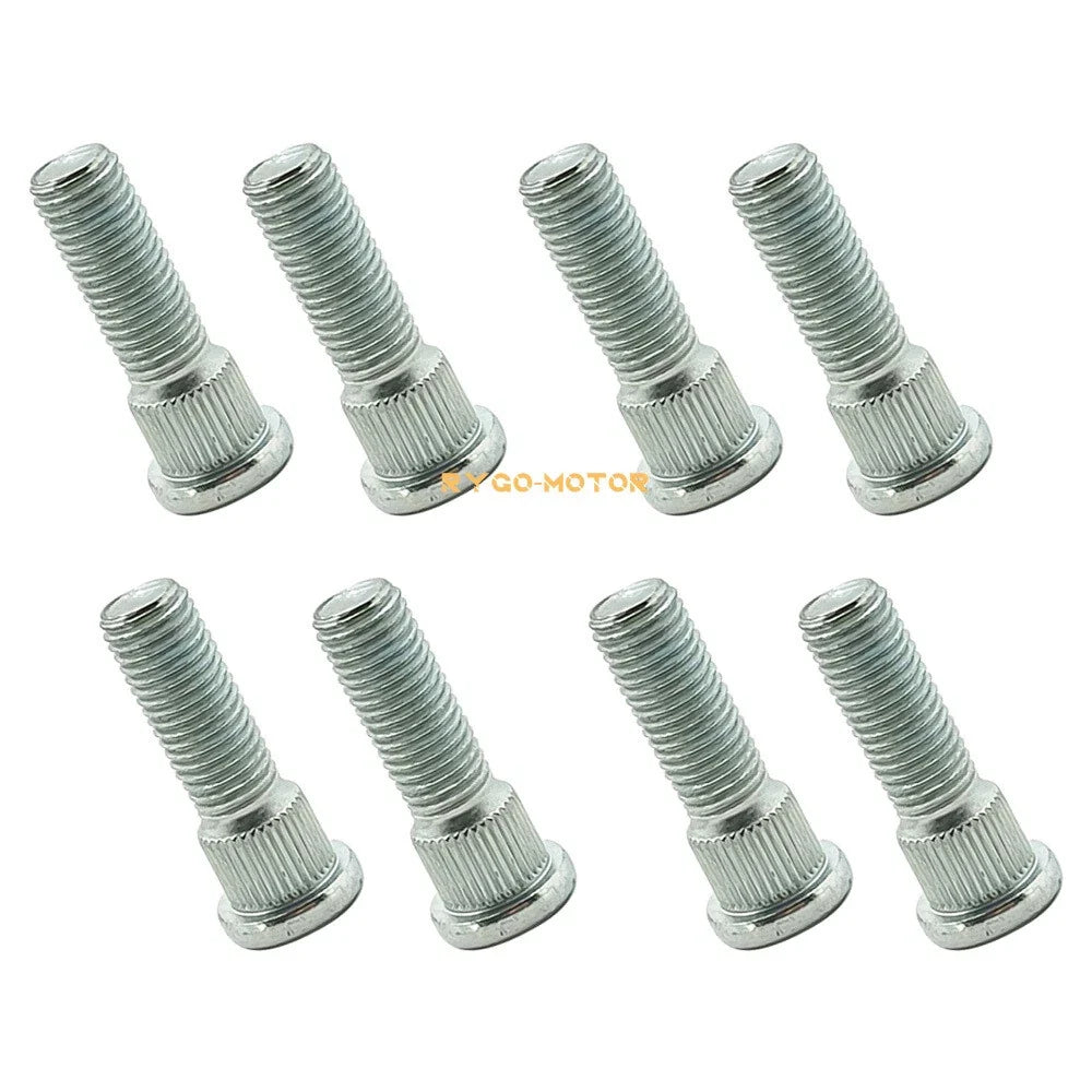 Wheel Stud Set of 8 for Polaris GEM e2/e4/e6 and M1400 Scrambler
