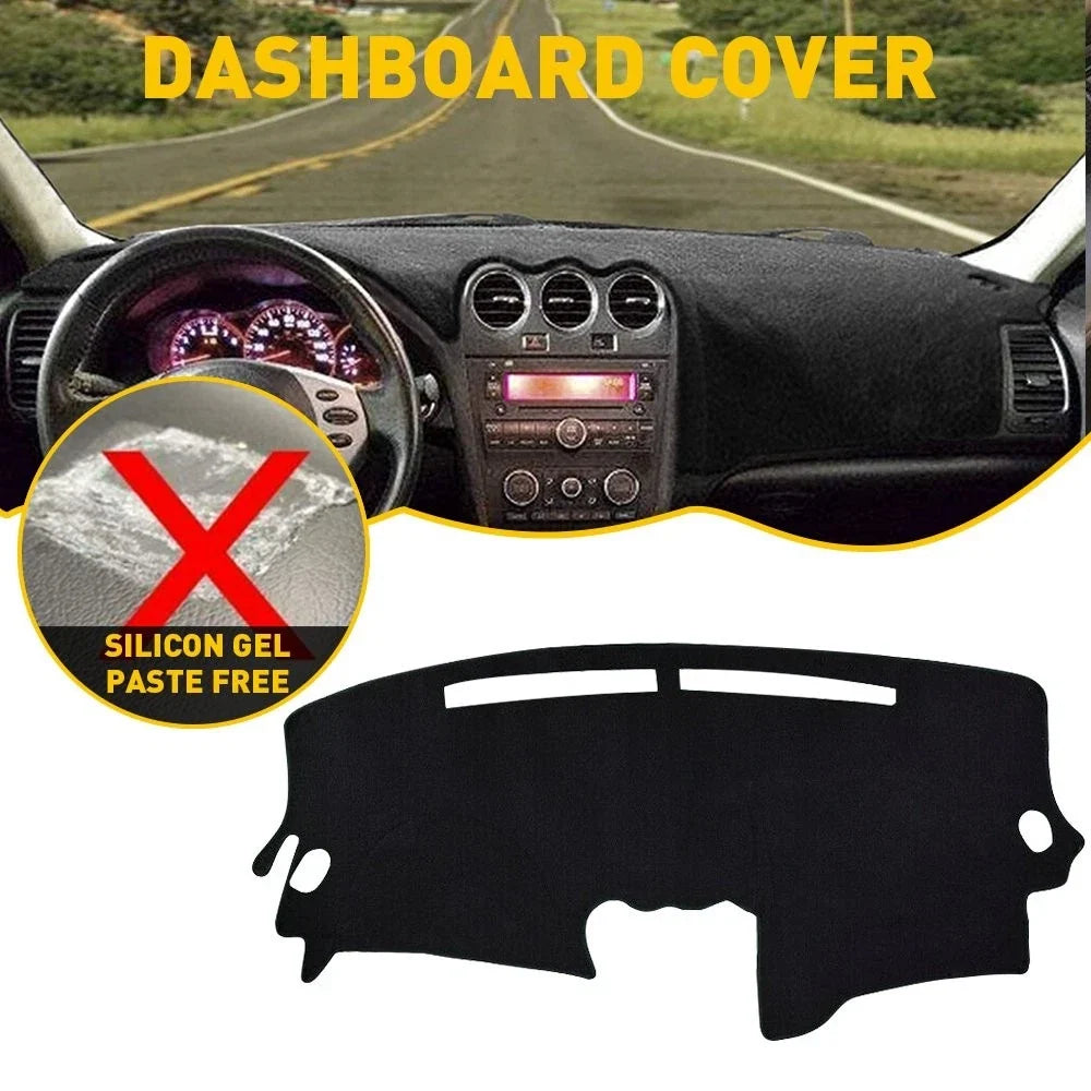Black Dash Cover Pad for Nissan Altima (2007–2012)