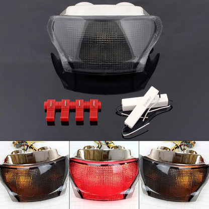 Taillight with Built-in Turn Signals in Smoke for 1995-2004 Speed Triple