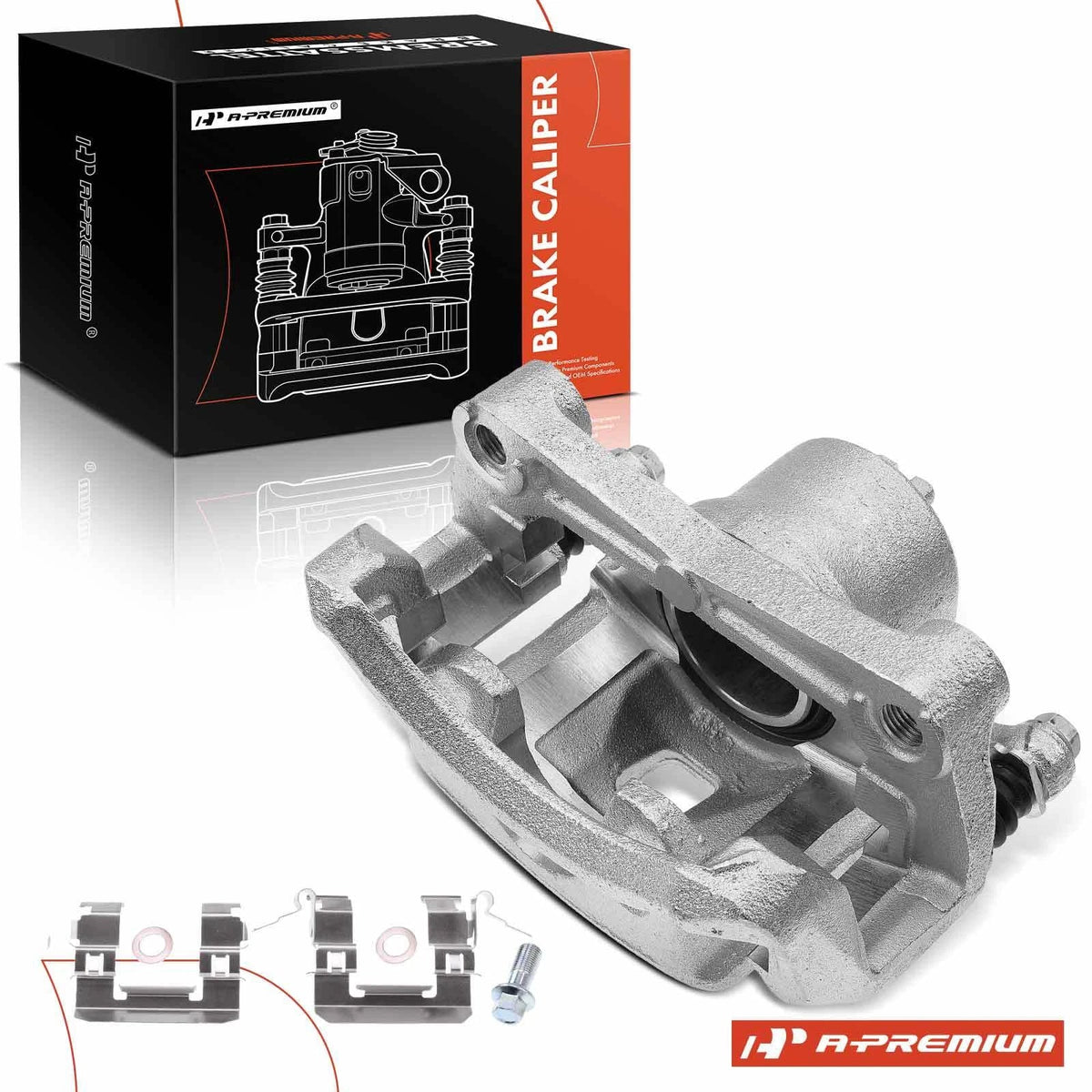 Front Right Disc Brake Caliper with Bracket for Nissan Sentra (2007–2019)