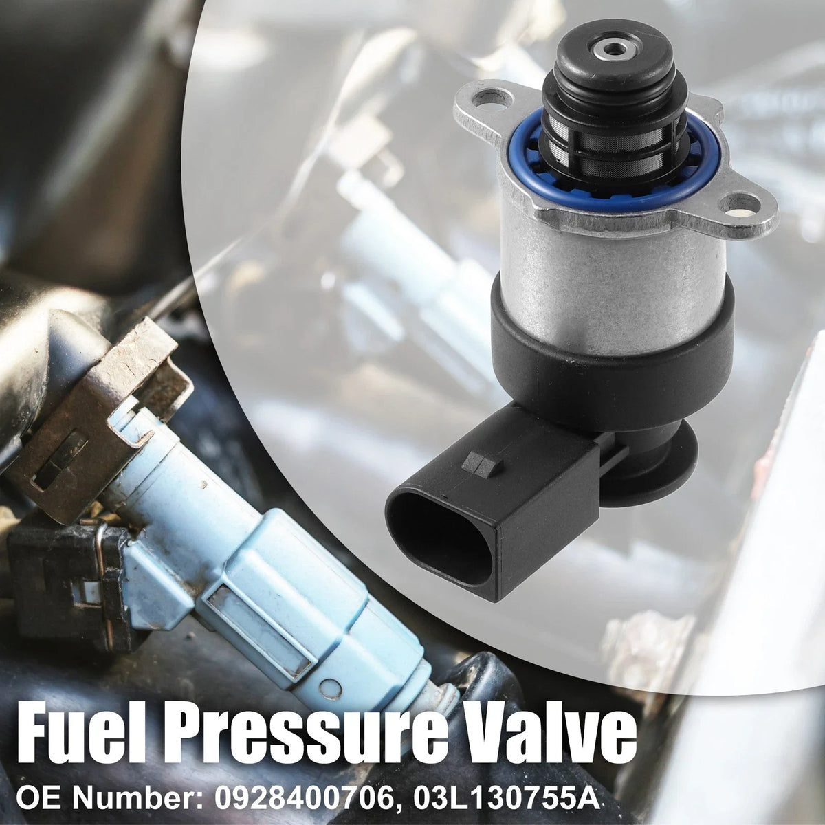 Fuel Injector Pressure Valve 03L130755A for Audi A4 A5 (2008–2017) 2.0L TDI