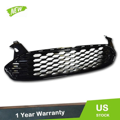 Glossy Black Front Grille for Ford Fusion (2013-2016)