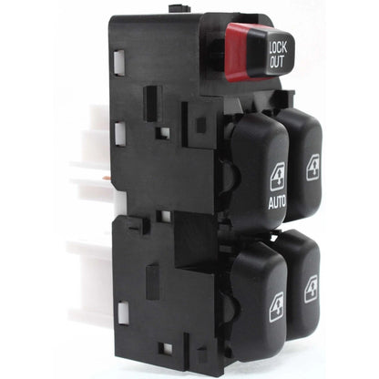 Window Switch for Chevrolet Lumina (1995–2001) Front Driver Side Black 5 Button DS1437