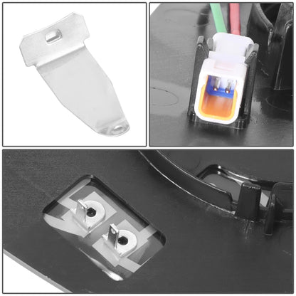 Blind Spot Driver Left Mirror Glass for Ford Escape & C-Max 2013-2018