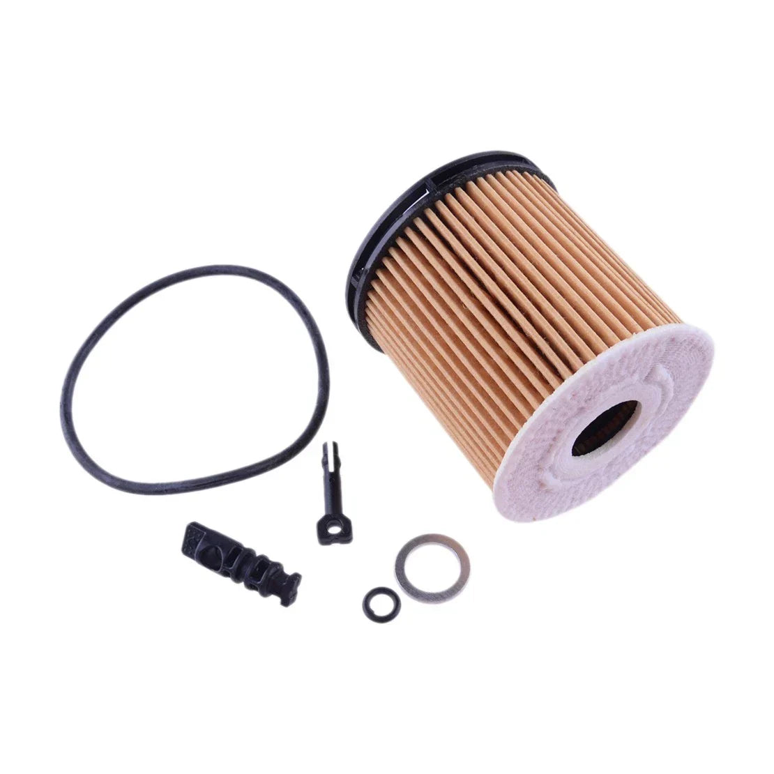 Oil Filter Set with Gaskets for 2019-2020 Kia Rio 1.6L Engine