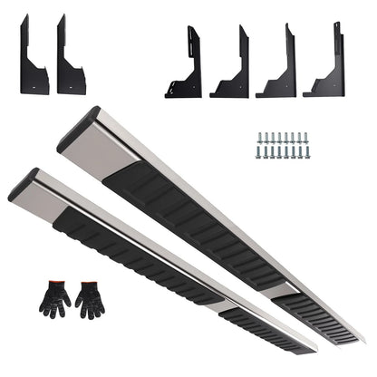 Stainless Nerf Bar Side Step 6 Inch for Toyota Tacoma Access Cab 2005-2023