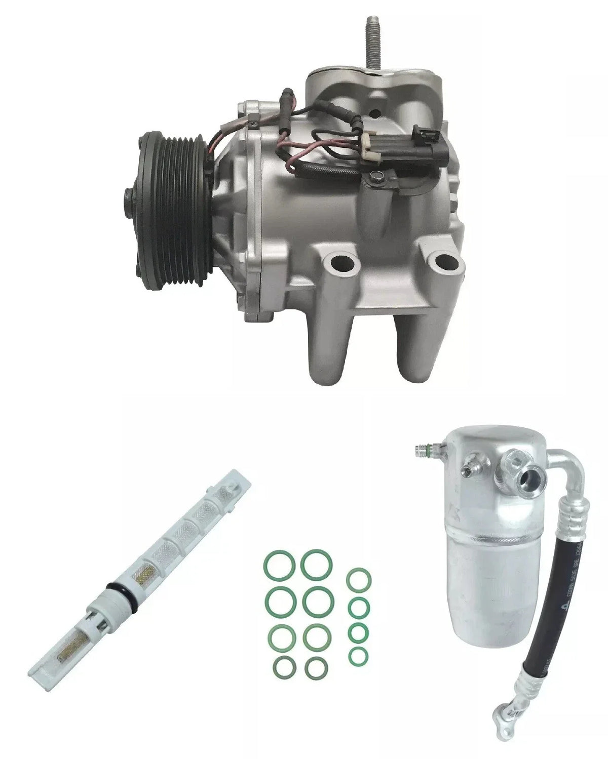 AC Compressor Kit Replacement for GMC Envoy 4.2L (2007–2009) Rear DD04