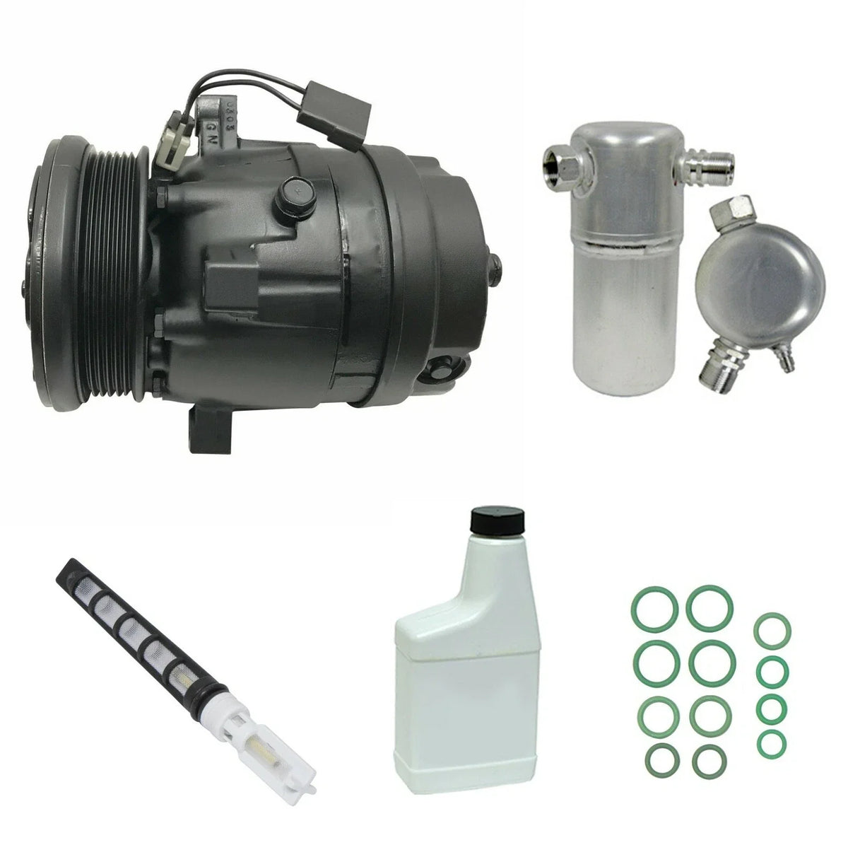 AC Compressor Kit Replacement for Nissan Datsun 1600 (1971–1973)