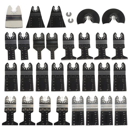 31-Piece Oscillating Tool Blade Set for Universal Use