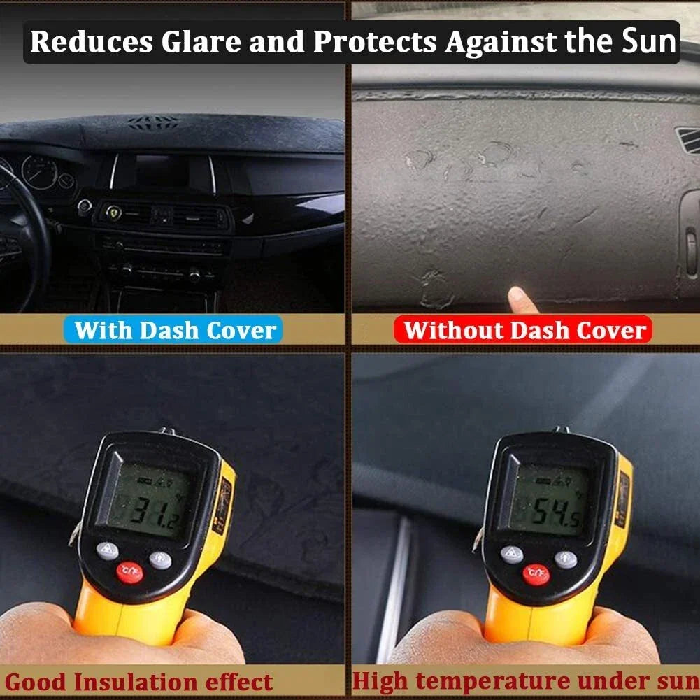 Non-Slip Design Black Dash Mat for Mazda CX-7 (2009-2015)