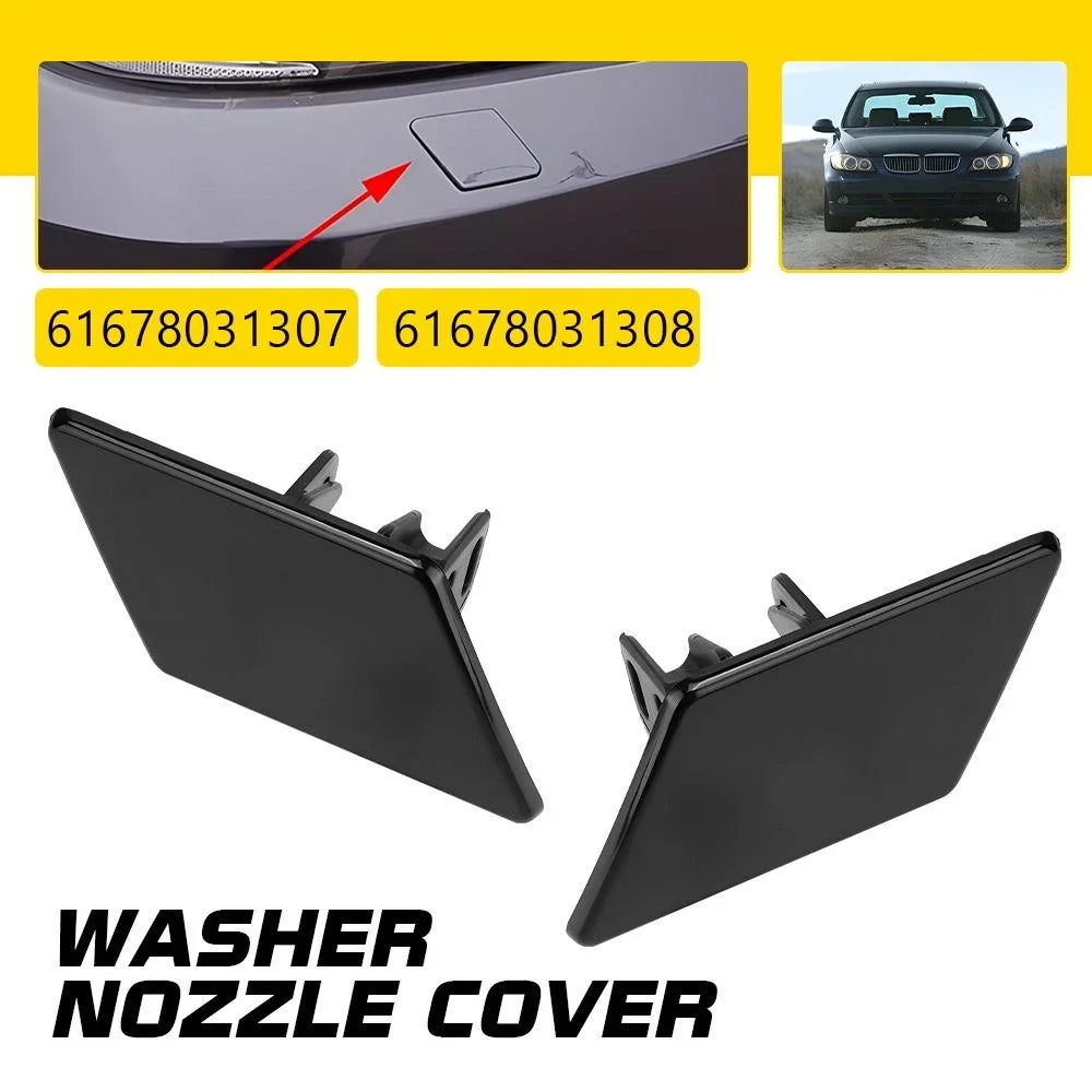 2X Headlight Washer Nozzle Cap for BMW 3 Series (2006–2008) EXV