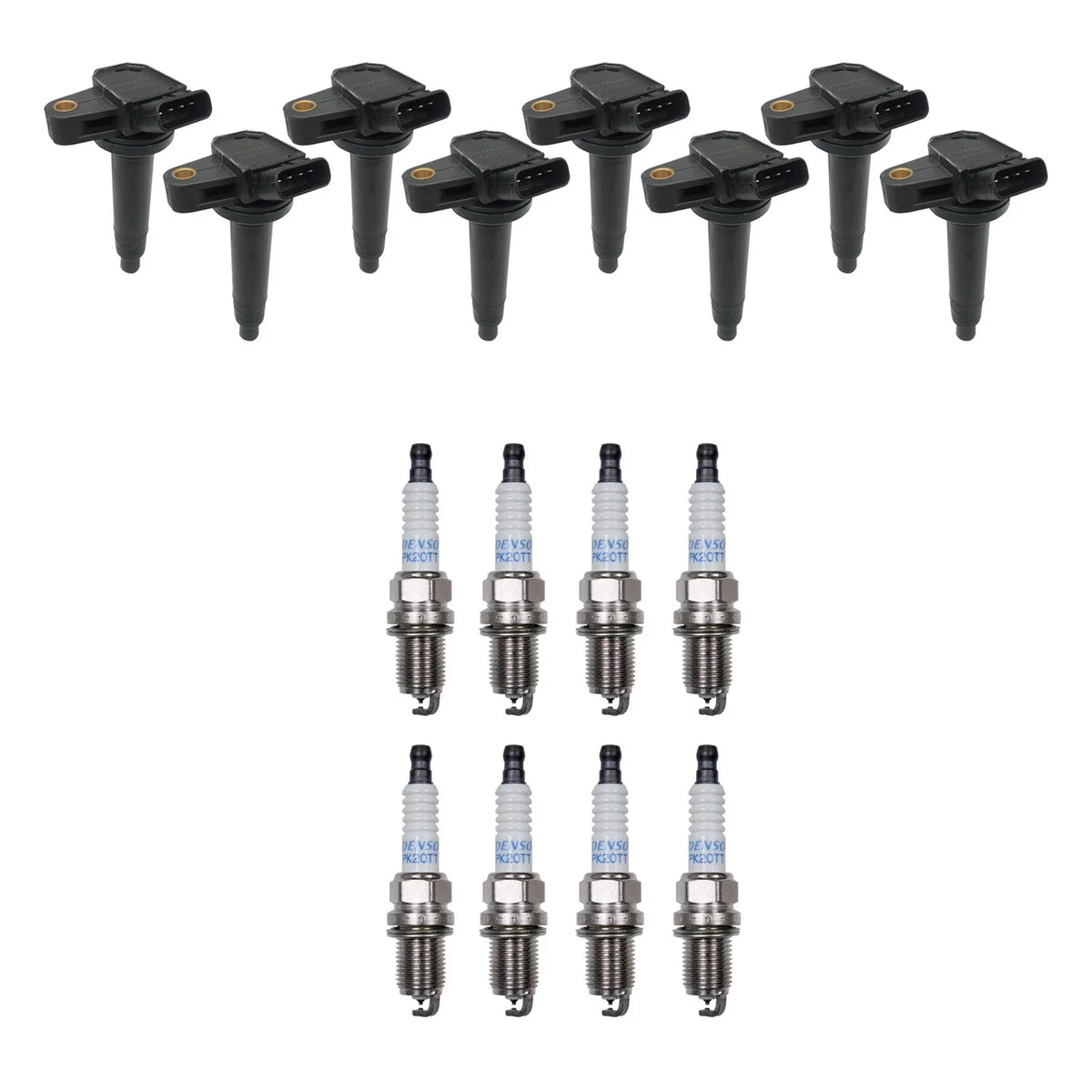 Set of 8 Ignition Coils & Denso Platinum Spark Plugs for 4Runner GS430 (1996–2002)
