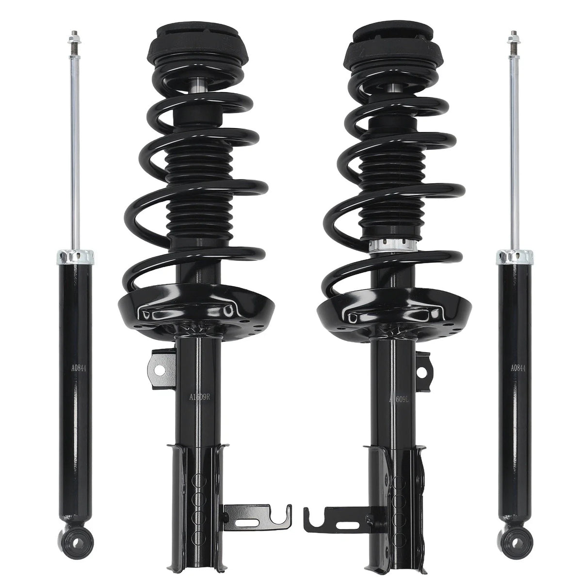 Front Complete Struts & Rear Shock Assembly for Cruze 2012-2016