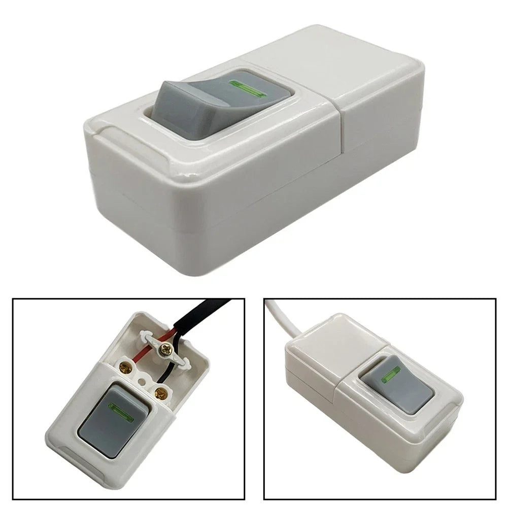 Push Button Switch for LED Lighting Fixtures (6.8x3.5x2.2cm)