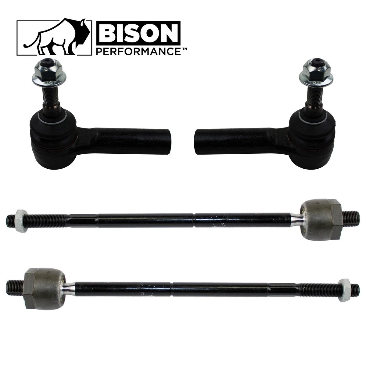 4pc Tie Rod End Steering Kit for 2005–2010 Mustang