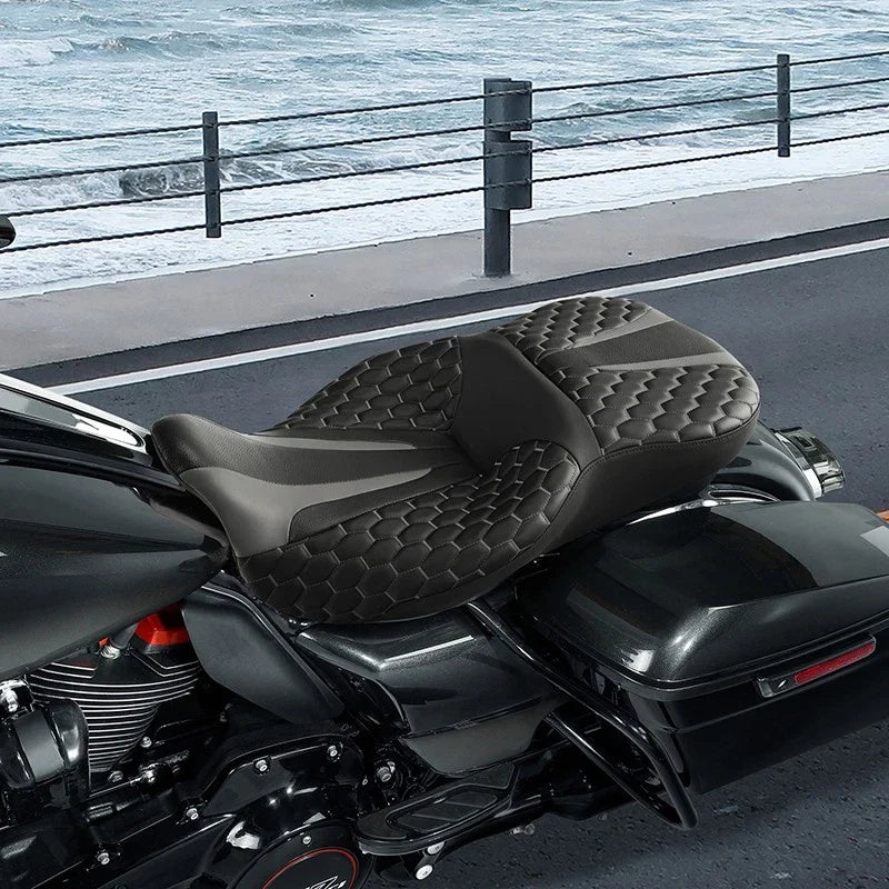 Passenger & Driver Pillion Seat for Harley Touring (2009-2023)