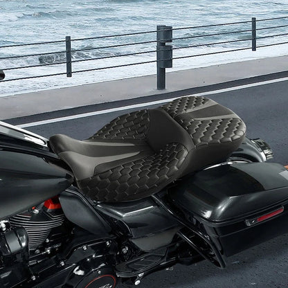 Passenger & Driver Pillion Seat for Harley Touring (2009-2023)