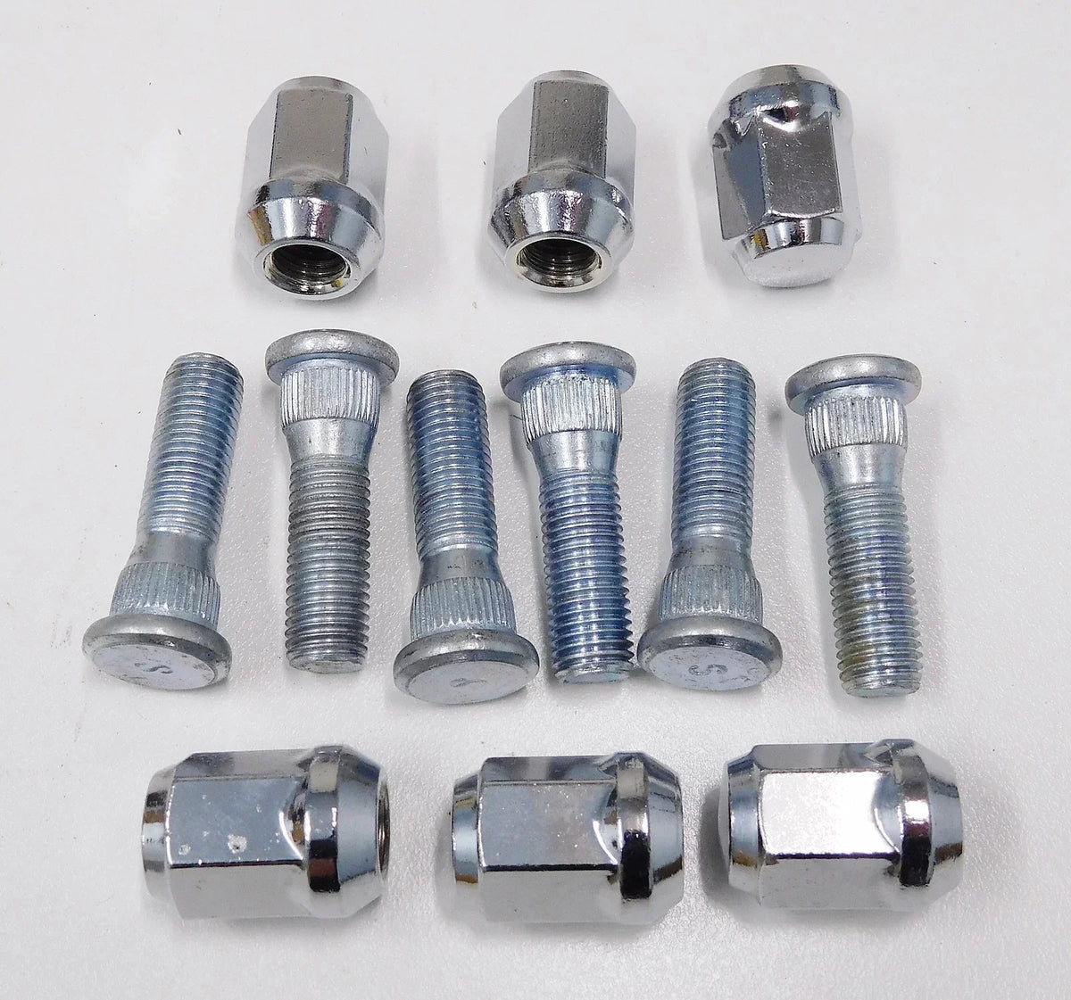 Set of 6 Rear Wheel Studs and Nuts for Holden RA Rodeo 2003-2008