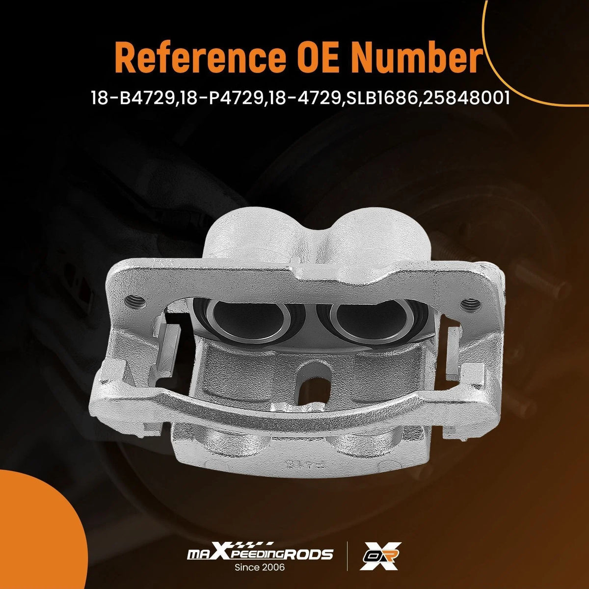 Brake Caliper Front Left for 2018 Chevrolet Express 1500 18-P4729