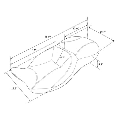 Backrest for 2014-2023 Electra Glide by Harley