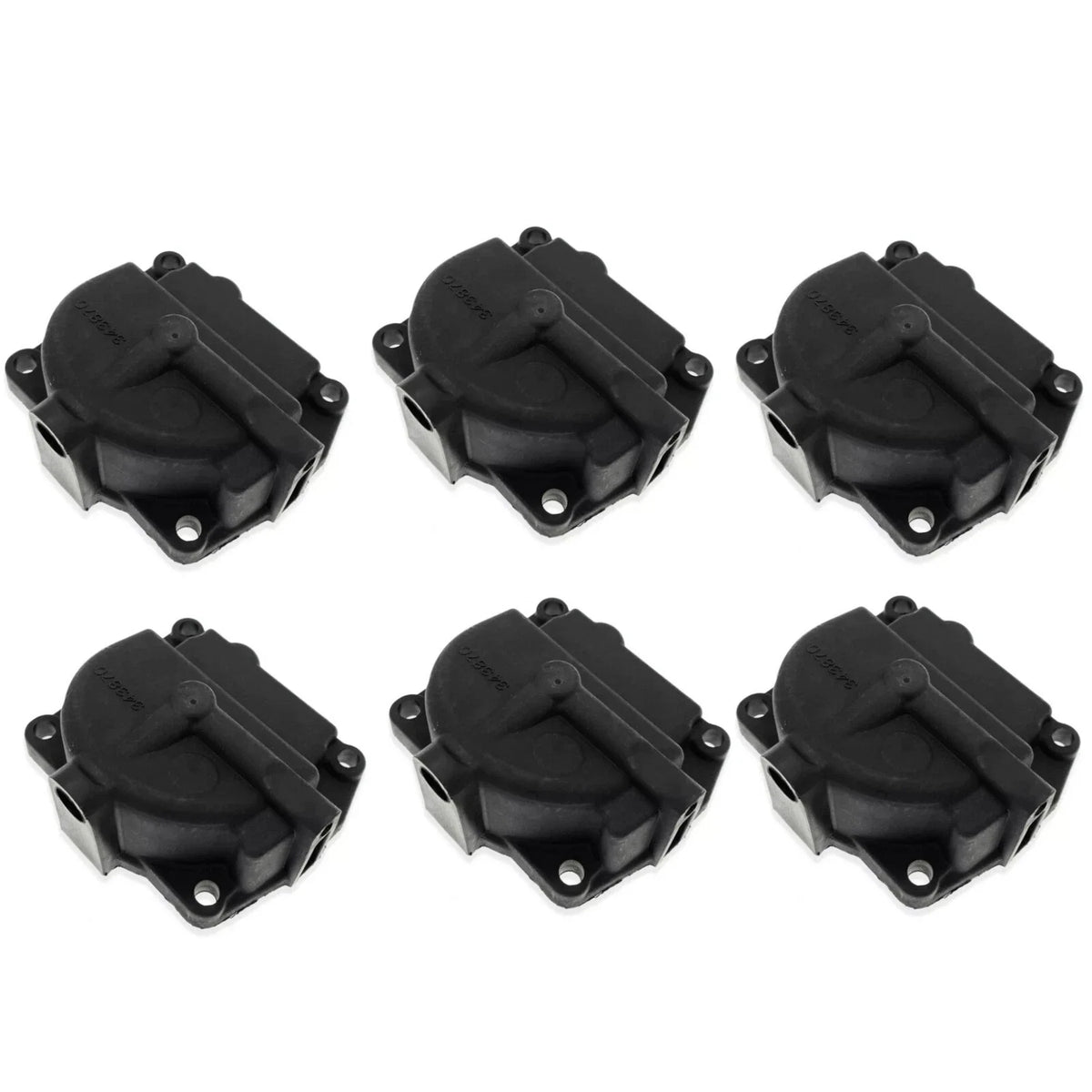 6-Pack Carburetor Float Bowl Chambers for Johnson Evinrude 0433000