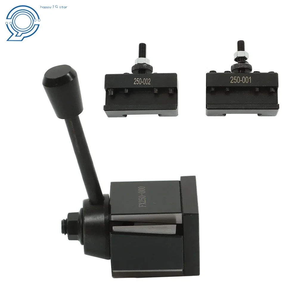 3 Pcs Wedge Quick Change Tool Post Set for Lathe - Fits Up to 8