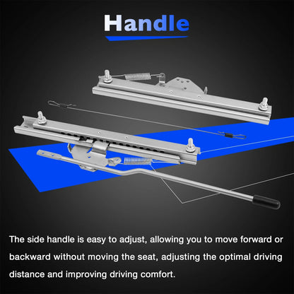 Dual Locking Rails Kit for Universal Adjustable Seat Sliders