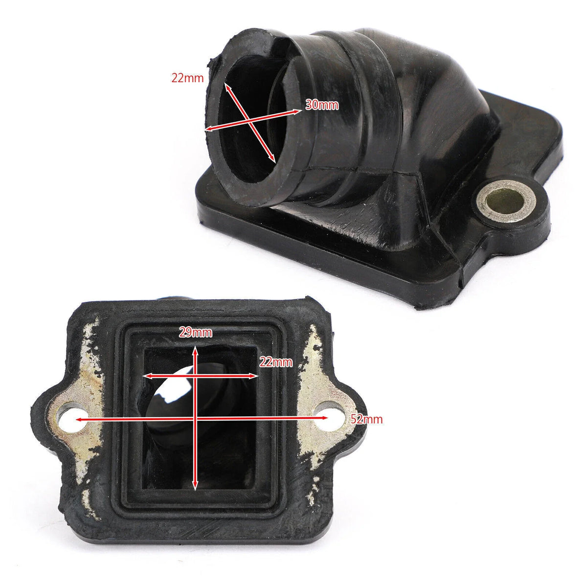 Intake Manifold Joint for Aprilia Derbi Gilera Runner Stalker Piaggio 50cc (T9)